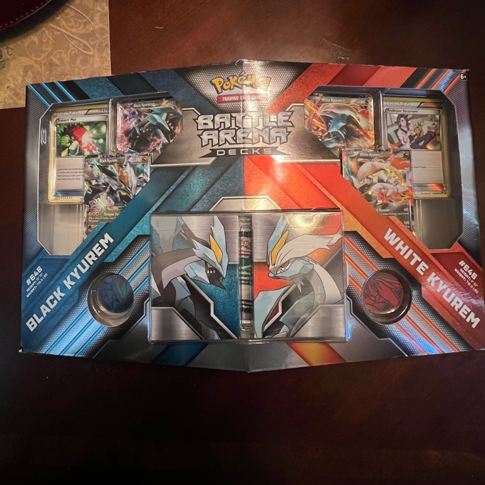 pokemon battle arena decks black kyurem vs white kyurem
